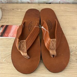 NWT Rainbows brown sandals- women’s M